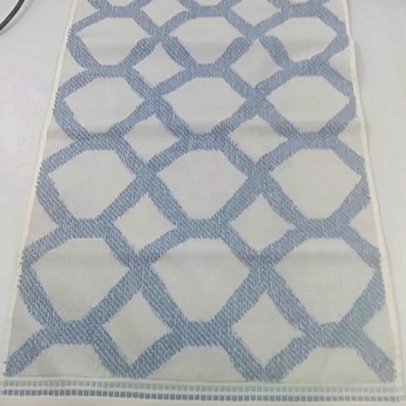 Threshold Geometric Hand Towel 16.5" x 28" Blue & White - Picture 5 of 5